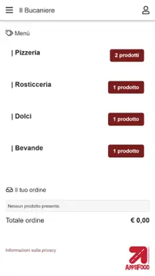 Il Bucaniere android App screenshot 1